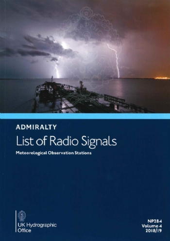 NP284 - Admiralty List of Radio Signals (ALRS): Volume 4, Meteorological Observation Stations, 2021 Ed.