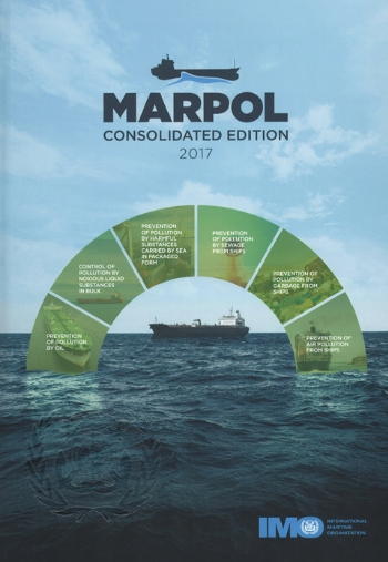 The International Convention for the Prevention of Pollution from Ships, 1973 (MARPOL Convention), is concerned with preserving the marine environment through the prevention of pollution by oil and other harmful substances and the minimization of accidental discharge of such substances. Its technical content is laid out in six Annexes, the first five of which were adopted by the 1973 Convention, as modified by a 1978 Protocol. These cover pollution of the sea by oil, by noxious liquid substances
in bulk, by harmful substances in packaged form, by sewage from ships and by garbage from ships. Annex VI was adopted by a further Protocol in 1997 and covers air pollution from ships.
The 2017 consolidated edition aims to provide an easy and comprehensive reference to the up-to-date provisions and unified interpretations of the articles, protocols and Annexes of the MARPOL Convention, including the incorporation of all of the amendments that have been adopted by the Marine Environment Protection Committee (MEPC).